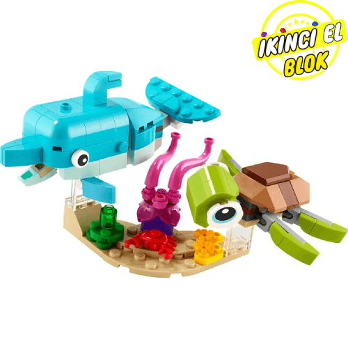 31128 LEGO® Dolphin and Turtle İkinci el