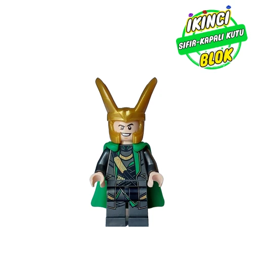 LEGO® Minifigür Loki, Rubber Cape Sıfır sh0968