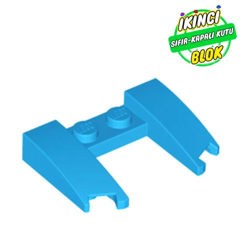 LEGO® 3 x 4 x 2/3 Kavisli Ortası Boş Araç Kaputu Koyu Azur Sıfır