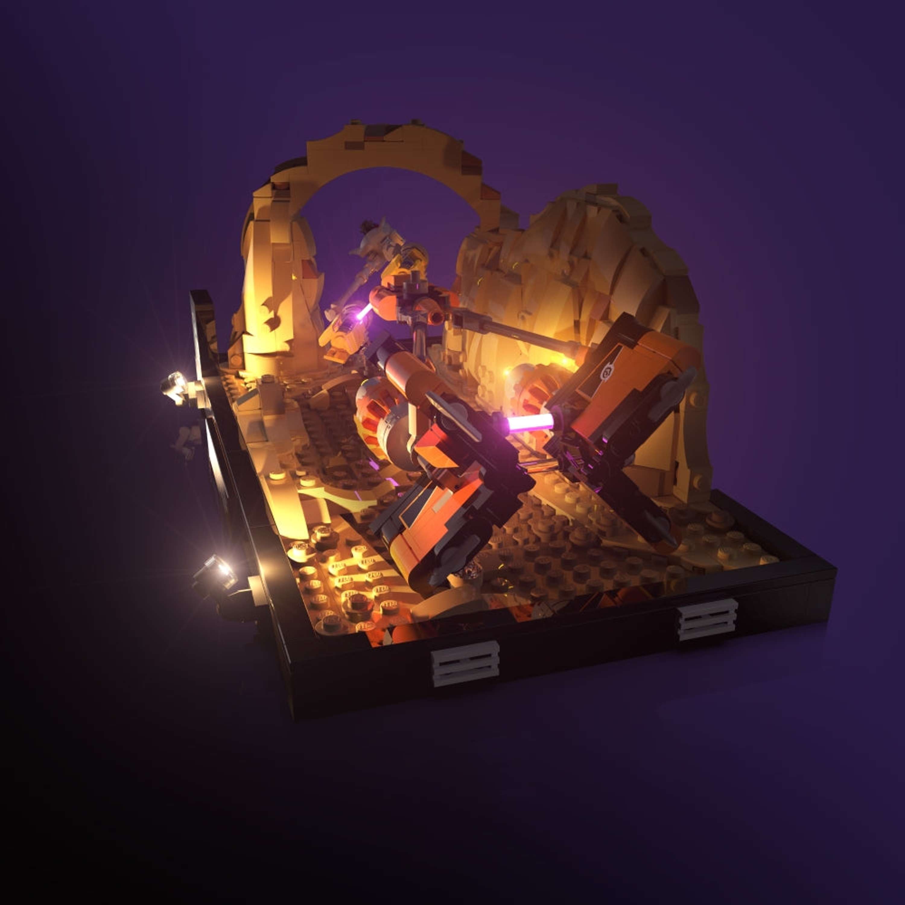 LEGO® 75380 Star Wars Mos Espa Podrace Diorama Işık Kiti