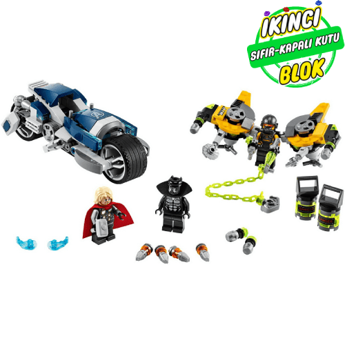 76142 LEGO® Avengers Speeder Bike Attack Sıfır Kapalı Kutu