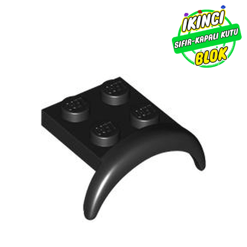 LEGO® 3 x 3 x 1 Kiriş Araç Tamponu Siyah Sıfır