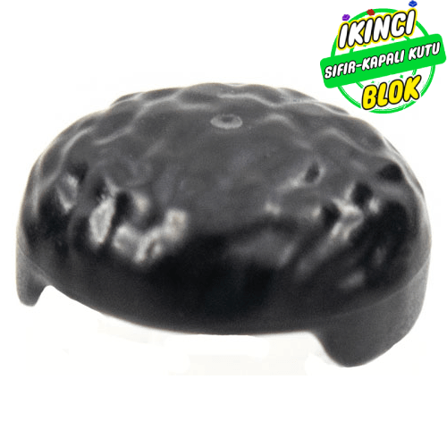 LEGO® Erkek Saçı Sadece Üst Kısımlı Siyah Sıfır