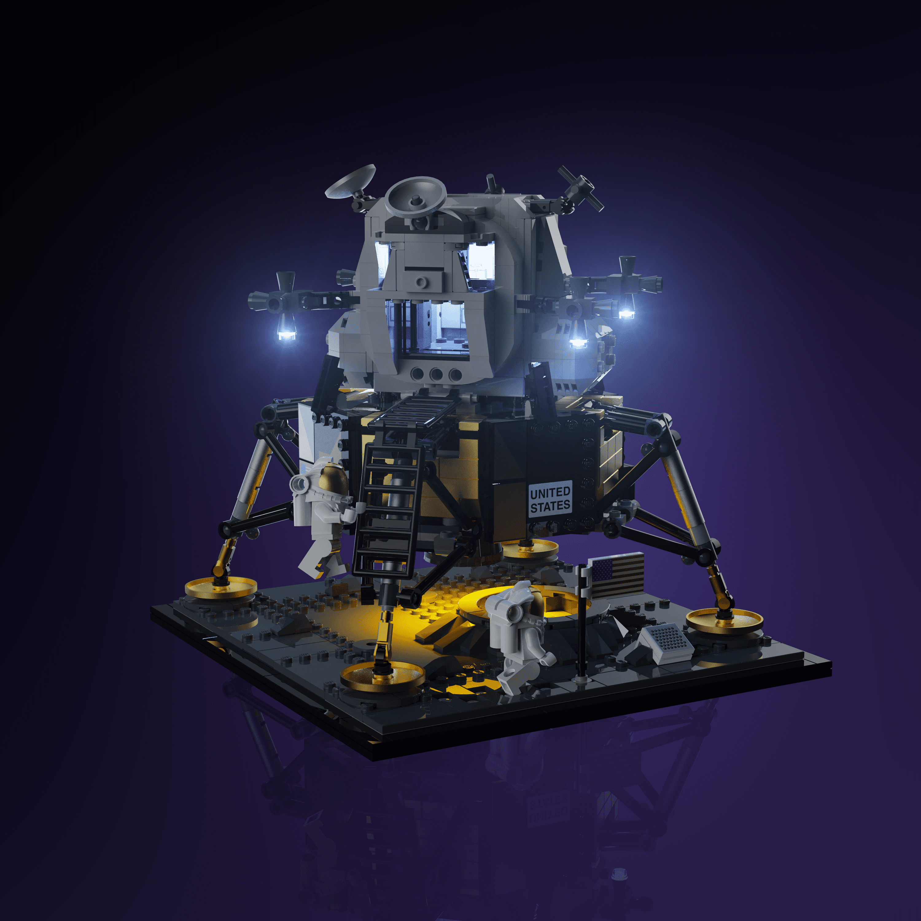 LEGO® 10266 NASA Apollo 11 Lunar Lander Işık Kiti