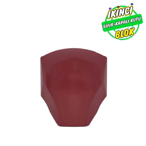 LEGO® Slope Curved 4 x 5 x 1 2/3 Koyu Kırmızı Sıfır