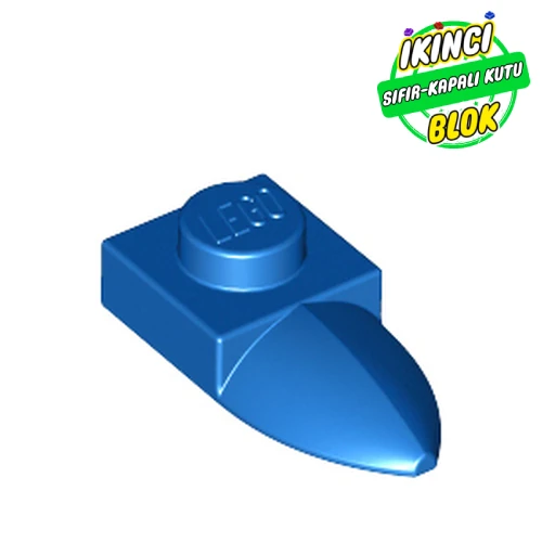 LEGO® Plate Special 1 x 1 with Tooth Mavi Sıfır