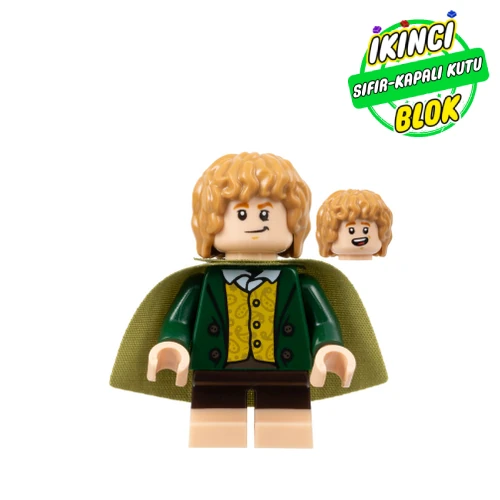 LEGO® Minifigür Meriadoc Brandybuck (Merry) - Light Nougat Feet Sıfır lor124