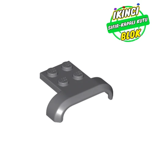 LEGO® 4 x 3 x 1 Araç Çamurluk Kavisli Koyu Mavimsi Gri Sıfır