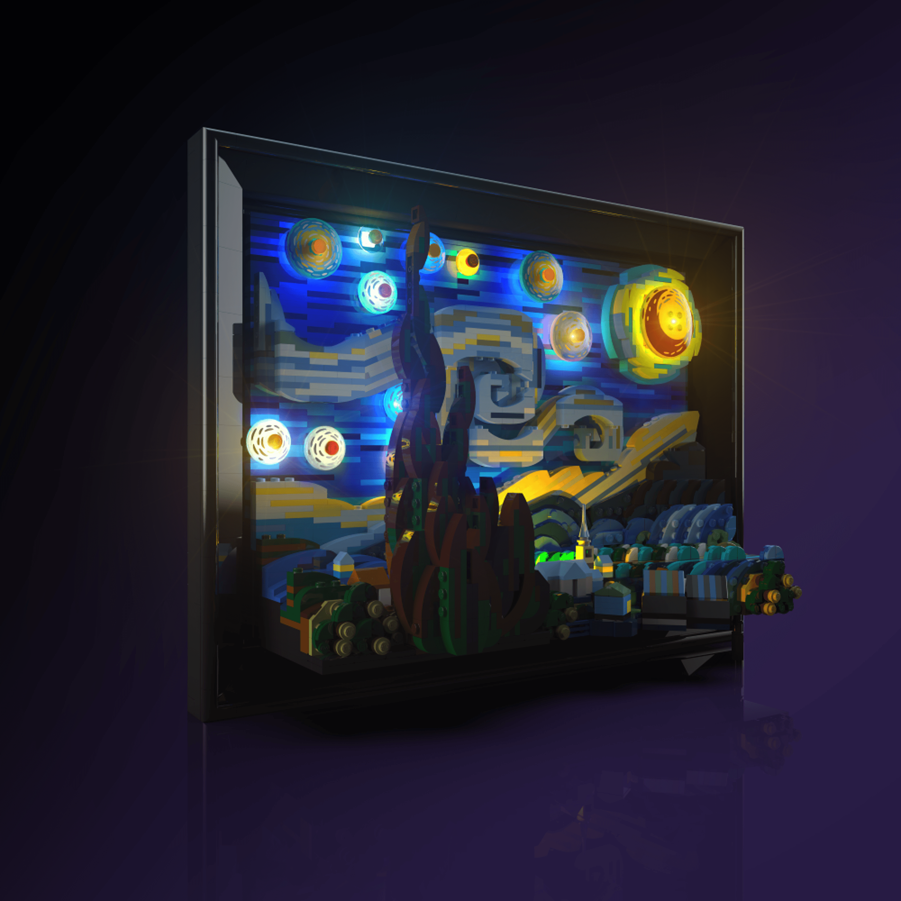 LEGO® 21333 Vincent van Gogh - The Starry Night Işık Kiti