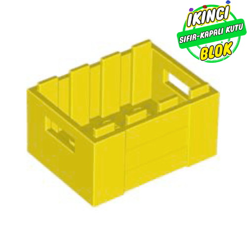 LEGO® 3 x 4 x 1 2/3 Kasa Sarı Sıfır