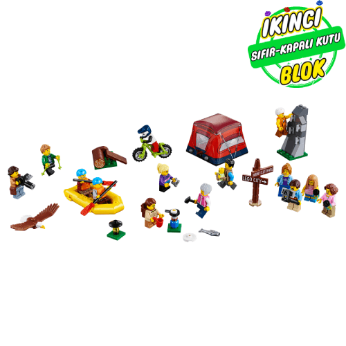 60202 LEGO® People Pack - Outdoor Adventures Sıfır Kapalı Kutu