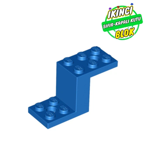 LEGO® 5 x 2 x 2 1/3 2 Delikli Bağlantı Parçası Mavi Sıfır