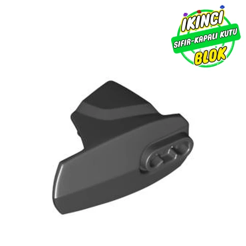 LEGO® Large Figure Limb Cover, Size 5, Armor with Ball Joint Socket Siyah Sıfır