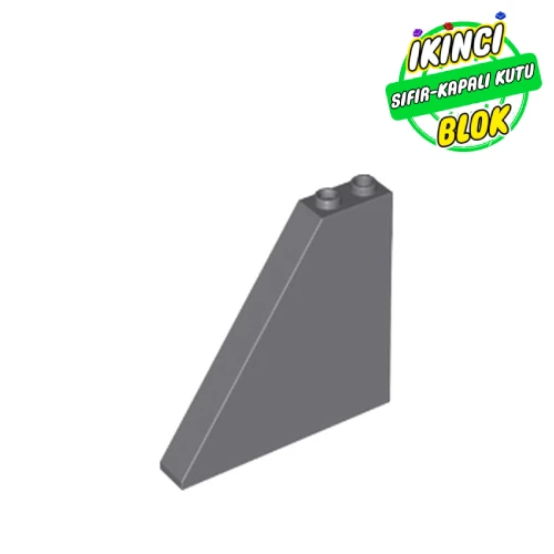 LEGO® Slope 55° 1 x 6 x 5 Koyu Mavimsi Gri Sıfır