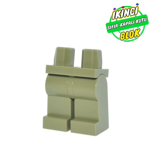 LEGO® Minifigür Ayağı Zeytin yeşili Sıfır