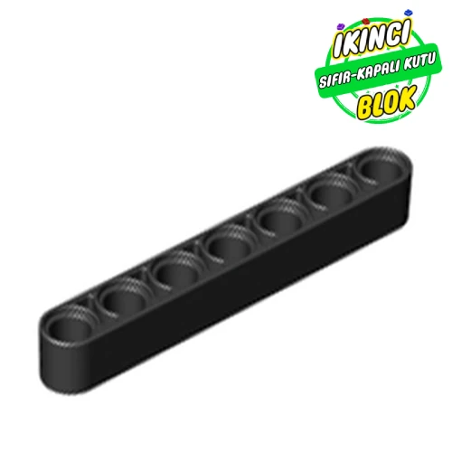 LEGO® 1 x 7 Liftarm Siyah Sıfır