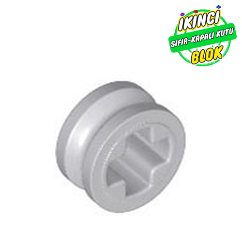 LEGO® 1/2 Düz Technic Tıpa Açık Mavimsi Gri Sıfır