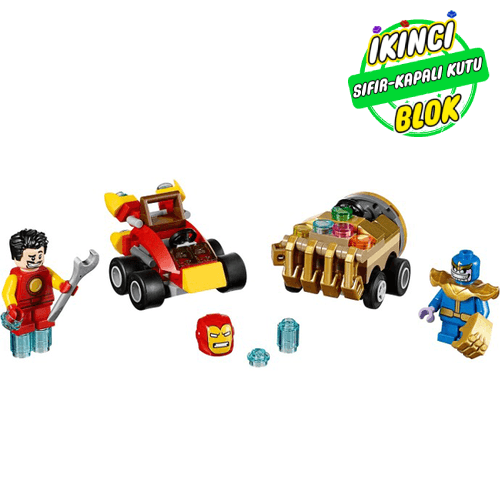 76072 LEGO® Mighty Micros: Iron Man vs. Thanos Sıfır Kapalı Kutu