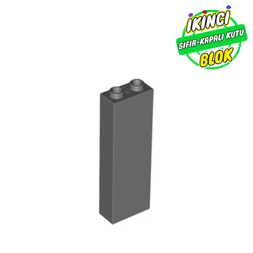 LEGO® 1 x 2 x 5 Tuğla Koyu Mavimsi Gri Sıfır