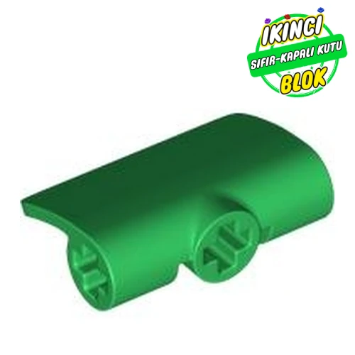 LEGO® 2 x 3 x 1 Technic Panel Kavisli Yeşil Sıfır