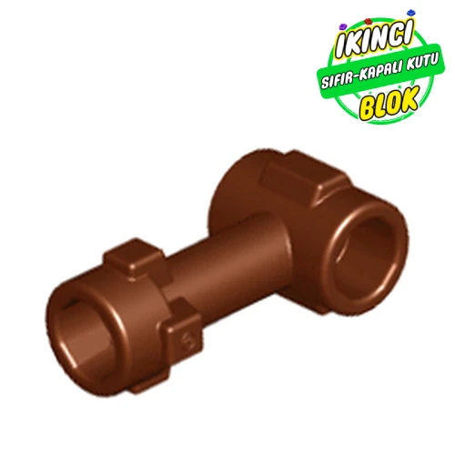 LEGO® Bar 1L with Top Stud and Two Side Studs Kırmızımsı Kahverengi Sıfır