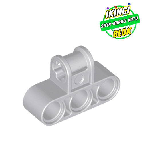 LEGO® Pim ve Aks Bağlayıcı Alt 3lü Açık Mavimsi Gri Sıfır