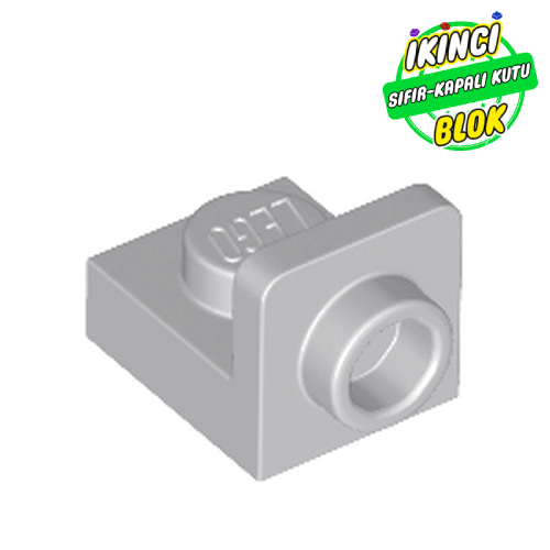 LEGO® 1 x 1 ve 1 x 1 Ters Braket Açık Mavimsi Gri Sıfır