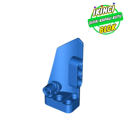 LEGO® 4 Numaralı Kavlisli Uzun B Tarafı Technic Panel Mavi Sıfır