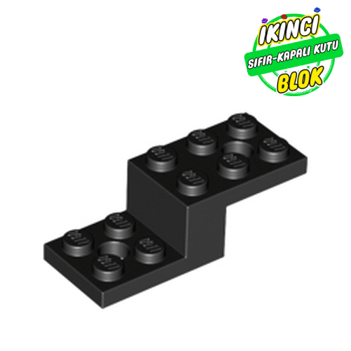 LEGO® 5 x 2 x 1 1/3 2 Delikli Braket Siyah Sıfır