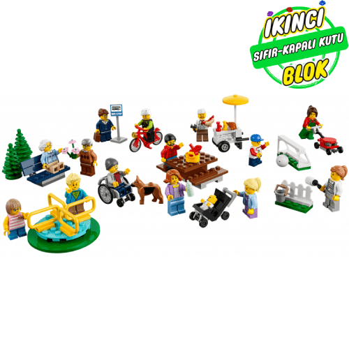 60134 LEGO® People Pack - Fun in the Park Sıfır Kapalı Kutu