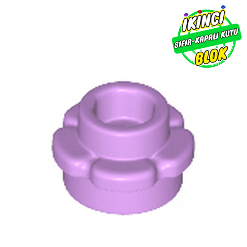 LEGO® 1 x 1 5 Yapraklı Bitki Orta lavanta Sıfır