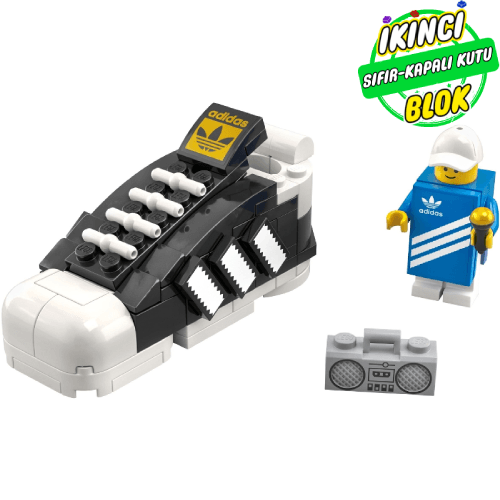 40486 LEGO® Mini Adidas Originals Superstar Sıfır Kapalı Kutu
