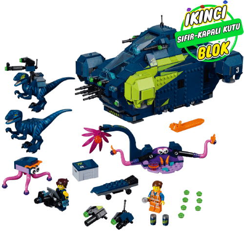 70835 LEGO® Rex's Rexplorer! Sıfır Kapalı Kutu