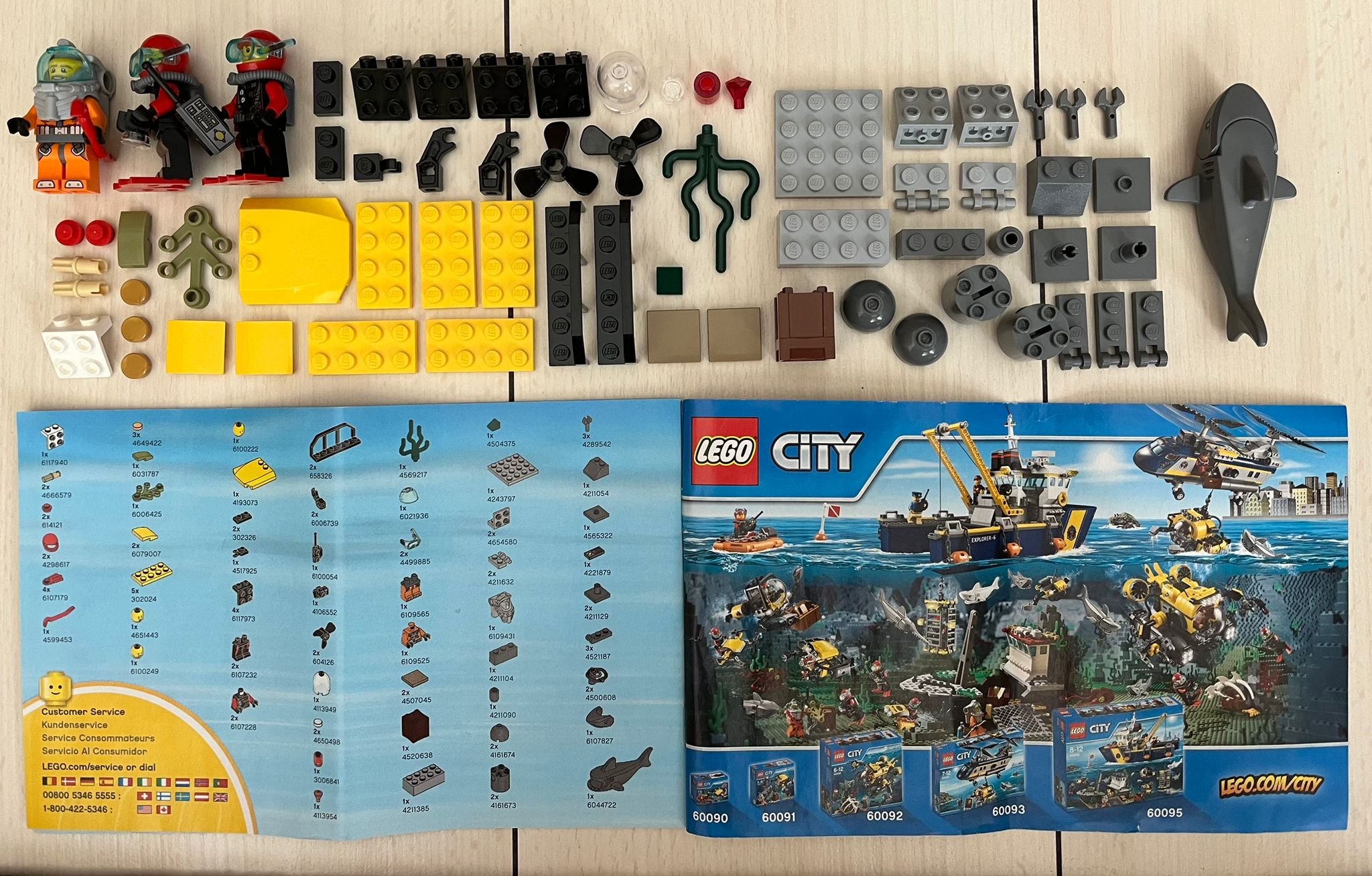 60091 LEGO® Deep Sea Starter Set İkinci el