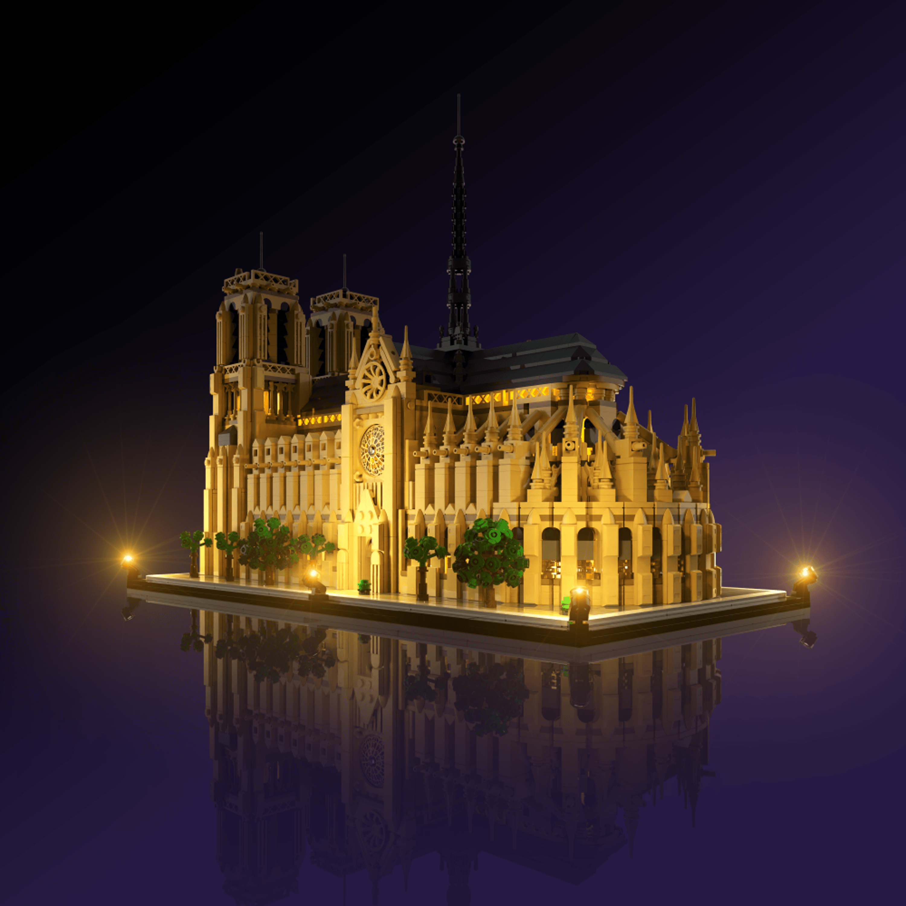 LEGO® 21061 Notre-Dame de Paris Işık Kiti