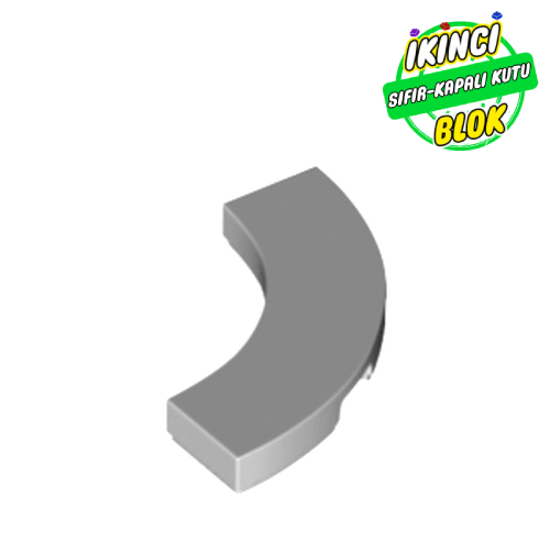 LEGO® 3 x 3 Kavisli Düz Plaka Açık Mavimsi Gri Sıfır