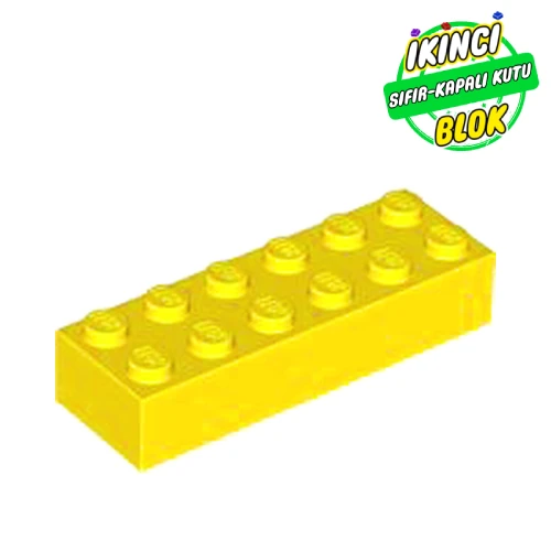 LEGO® 2 x 6 Tuğla Sarı Sıfır