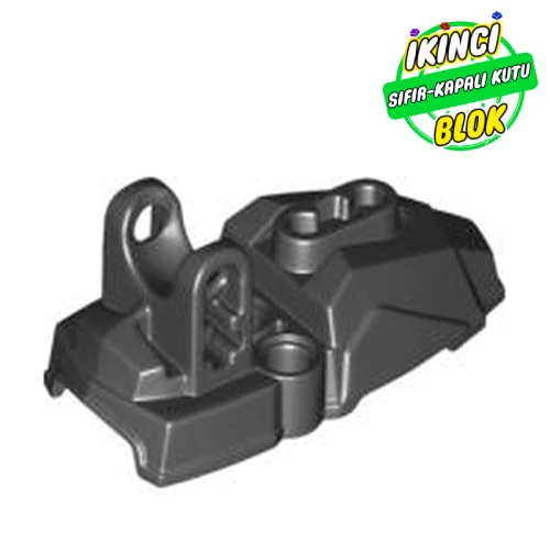 LEGO® Large Figure Foot, Type 2 Siyah Sıfır