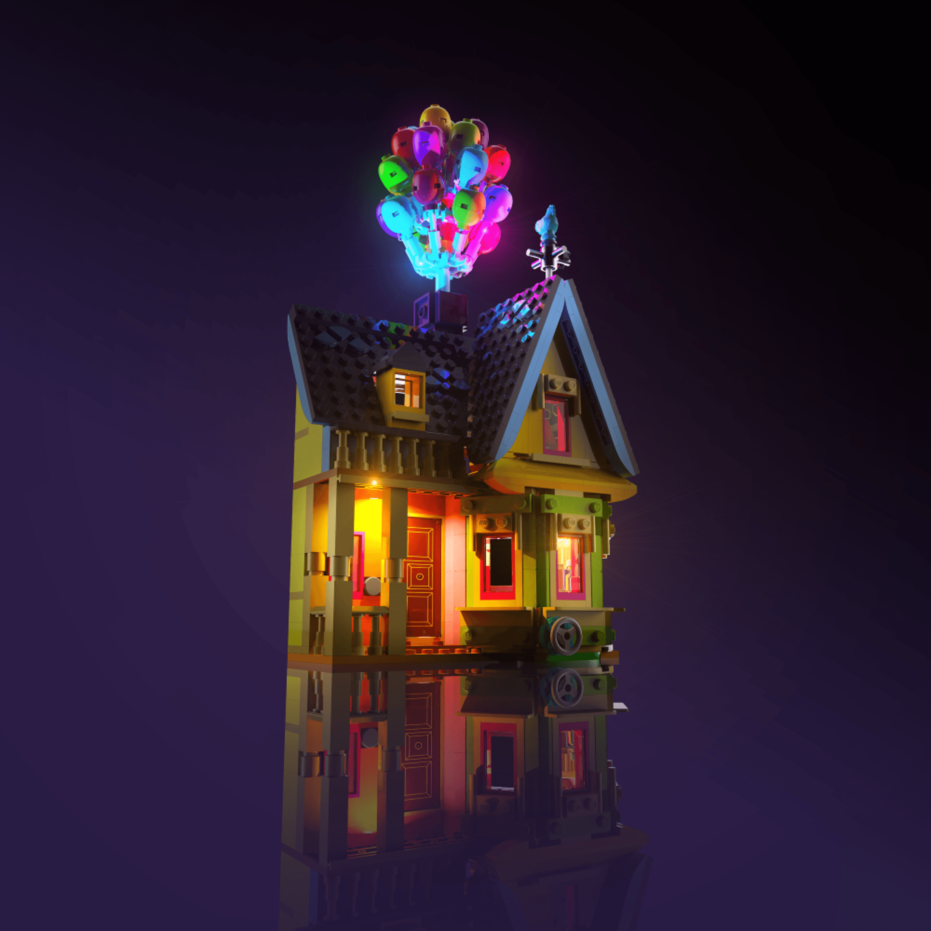 LEGO® 43217 Disney 'Up' House Işık Kiti