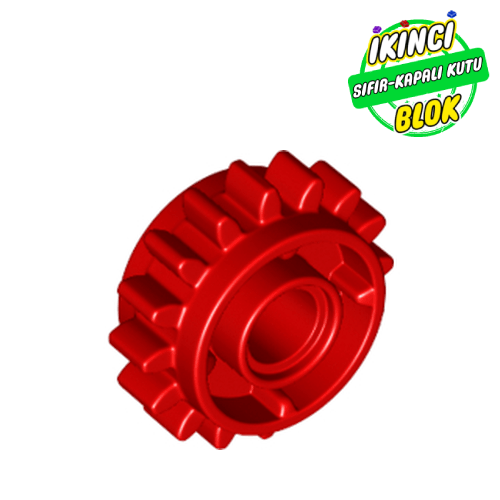 LEGO® 16 Dişli Vites Geçişli Dişli Kırmızı Sıfır