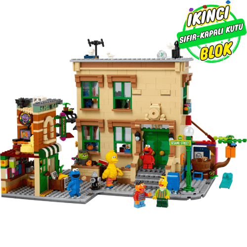 21324 LEGO® 123 Sesame Street Sıfır Kapalı Kutu
