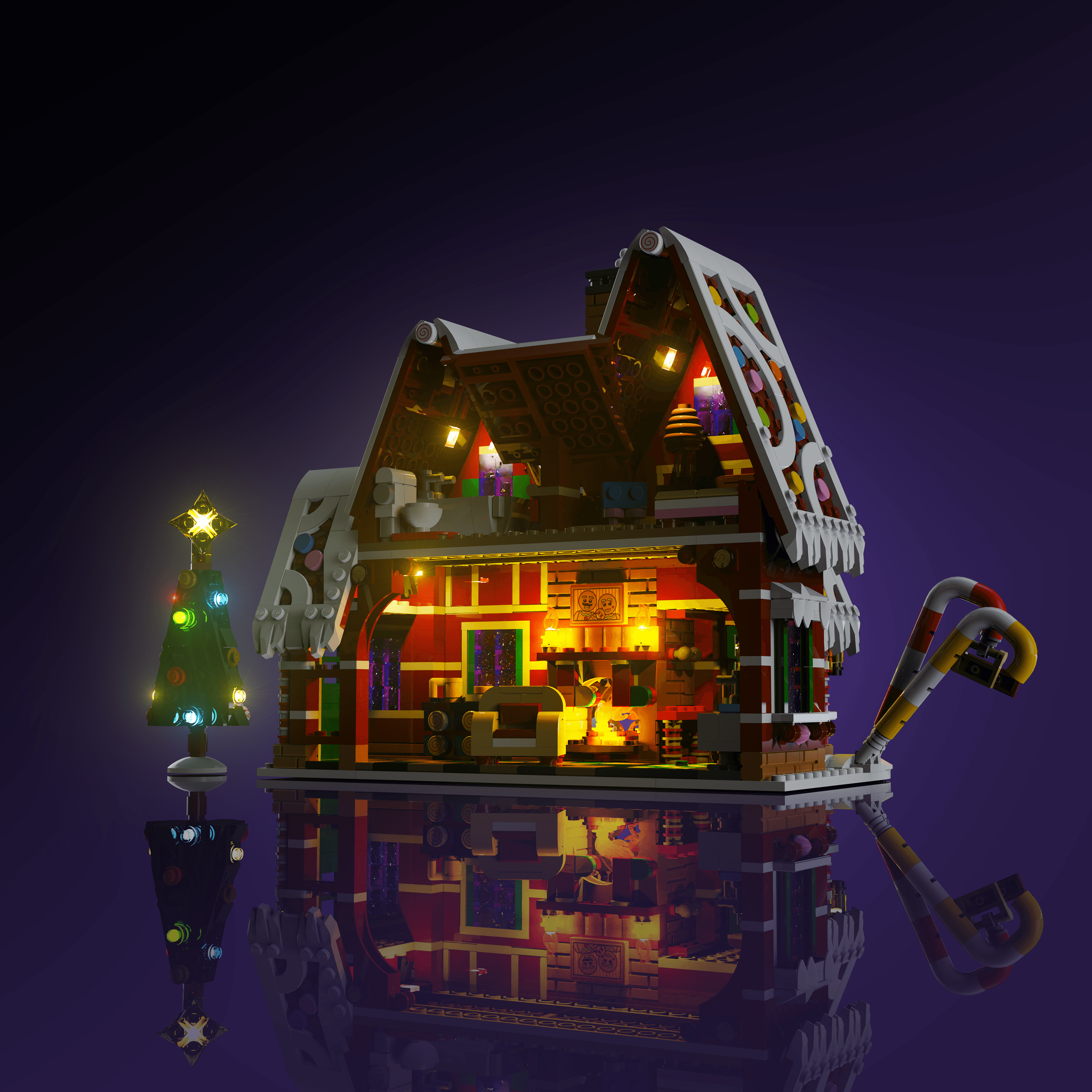 LEGO® 10267 Gingerbread House Işık Kiti