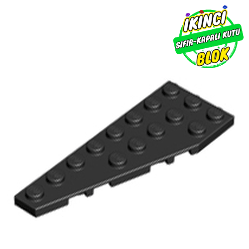 LEGO® 8 x 3 Pentagonal Sol Siyah Sıfır