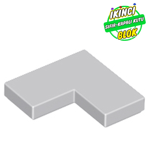 LEGO® 2 x 2 Köşe Düz Plaka Açık Mavimsi Gri Sıfır