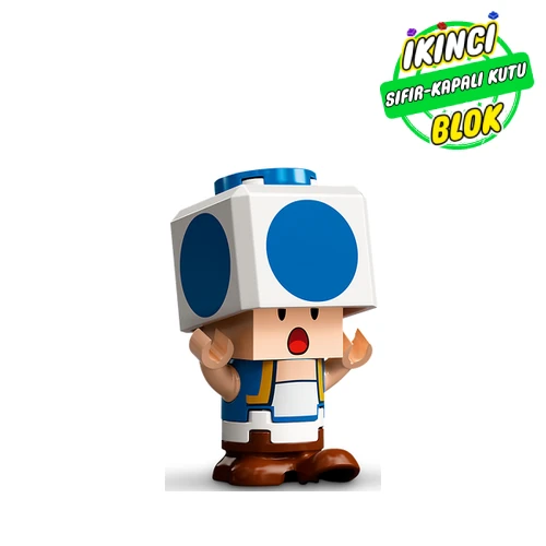 LEGO® Minifigür Blue Toad Sıfır mar0080
