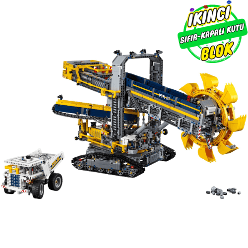 42055 LEGO® Bucket Wheel Excavator Sıfır Kapalı Kutu