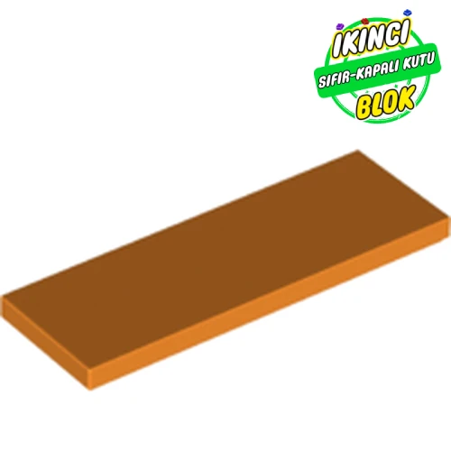 LEGO® Tile 2 x 6 Turuncu Sıfır