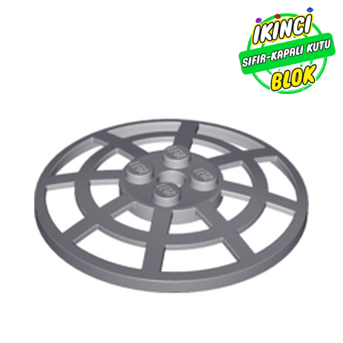LEGO® 6 x 6 Ters Radar Çanak Koyu Mavimsi Gri Sıfır