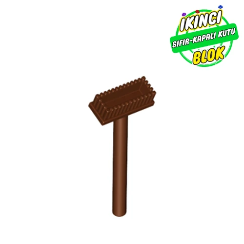 LEGO® Equipment Brush / Push Broom Kırmızımsı Kahverengi Sıfır