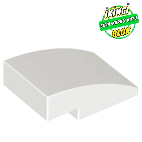 LEGO® 3 x 2 Eğimli Parça Beyaz Sıfır